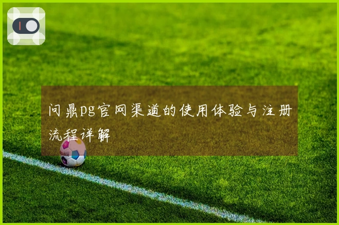问鼎pg官网渠道的使用体验与注册流程详解